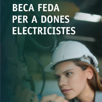 Beca FEDA per a dones electricistes