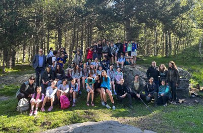 Alumnes de l’Escola Andorrana coneixen l’estudi sobre els impactes del canvi climàtic en l’ecosistema andorrà 