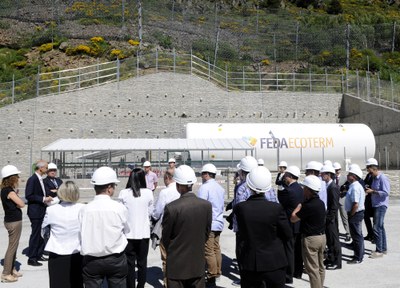 El cap de Govern visita la central de cogeneració de FEDA Ecoterm