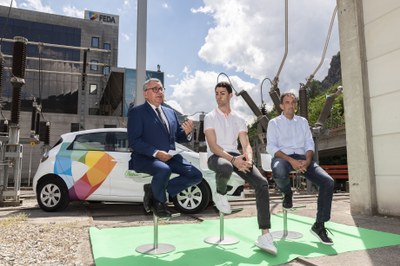 El pilot d’automobilisme Raül Ferré és el nou ambaixador de FEDA per a la mobilitat elèctrica