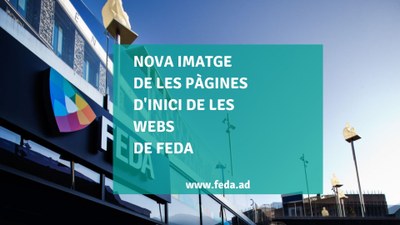 FEDA estrena nou disseny dels seus webs