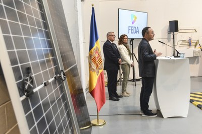 FEDA inaugura el parc solar de Grau Roig