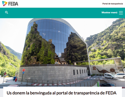 FEDA referma el compromís per la informació pública amb el nou Portal de transparència