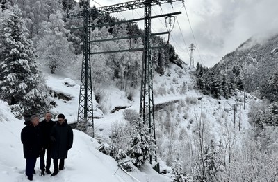 FEDA soterrarà les línies de mitjana tensió entre el Lloset d’Encamp i Prats