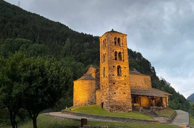 FEDA suma a la restauració de l'església de Sant Joan de Caselles