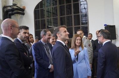 Macron dona un clar suport a l’ampliació de la central hidroelèctrica de l’Ospitalet